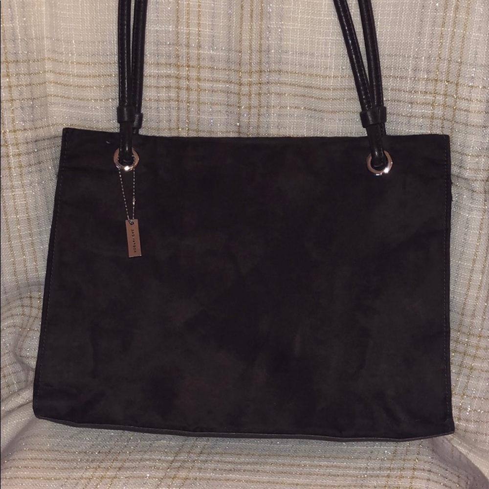 🛍Brown suede tote🛍